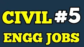 Civil Engineering Jobs In India #5 || December 2019 || Latest Vacancies