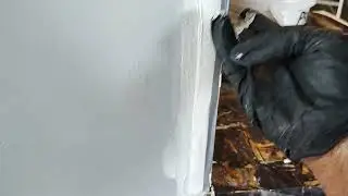 Diy: Kitchen Reno for a perfect  Drywall corner add this. . . perfect