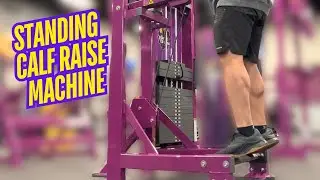 НОВЫЙ тренажер для подъема на носки стоя Planet Fitness (КАК ИСПОЛЬЗОВАТЬ!)