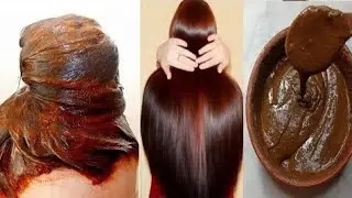 Natural Burgundy Hair Colour || Henna Hair Pack With Beetroot |Aloe Vera & Flaxseeds|Kinza's Vlog 👑