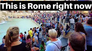 Rome Italy, Rome looks like this now , June 22 2024, Rome walking tour, Roma Italia,