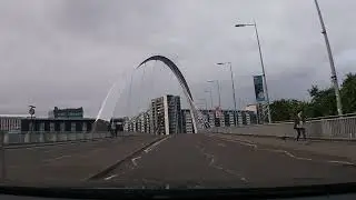 Scenic Glasgow Drive POV 🚗 Govan to Finnieston via Clyde Arc Bridge | GoPro June 2025