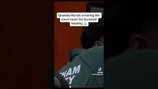 Quando Rondo gets sentenced in Court Today #quandorondo #lultim #lildurk