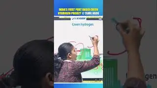 India's First Port Based Green Hydrogen Project at Tamil Nadu #upsc