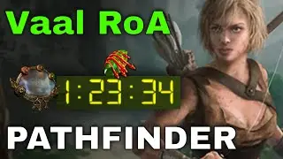 1 ч 23 мин до карт!! - Прокачка Pathfinder в Rain of Arrows - Бюджет 20 Mirror - Скоростное прохождение проекта [PoE]
