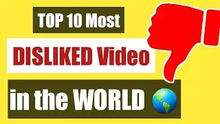 Top 10 Most Disliked Videos On Youtube in world| Sadak 2 Trailer