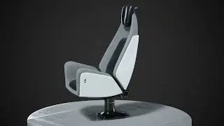 Sci-Fi Airplane Seat / Chair