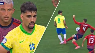 Lucas Paquetá vs Costa Rica (Copa America) | 1080i HD (24/06/24)