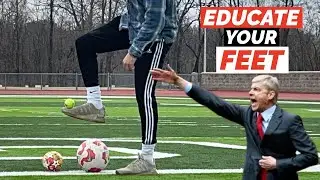 AMATEUR vs WORLD CLASS Footballers Juggling/Ball Control Challenge