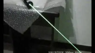 VOLUNTEER SERIES 300MW GREEN LASER BEAM