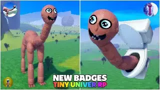 [ Update ] How To Get NEW MrSwamToFar Badges & Skin Toilet in Tiny Universe Roleplay - Roblox