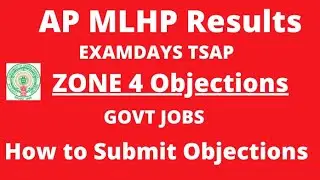 AP MLHP Zone 4 Result | Objections Submission Link | Examdays