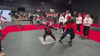 Gabriel's Sparring Match at All Dojo Tournament 2025