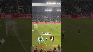 NUFC V Bournemouth FA Cup PENALTY SHOOTOUT!!! PART ONE! #facup #nufc #football #newcastleunited #bfc
