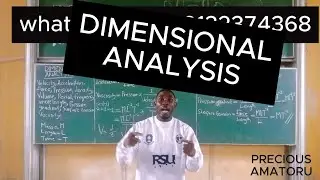 Dimensional Analysis Explained _ Finding Dimensions of force, velocity and more.