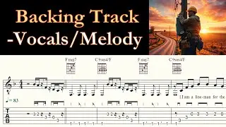 WICHITA LINEMAN | GLEN CAMPBELL | Jimmy Webb | - Vocals/Melody | Backing Track | Sheet Music & TAB