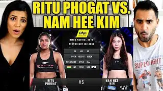 RITU PHOGAT VS. NAM HEE KIM | FULL FIGHT | MMA REACTION!! | Dangal | One Championship