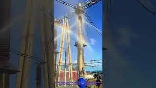 High Voltage Maintenance: Cleaning 220kV Current Transformer with High-Pressure Water Jet