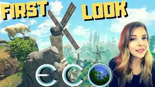 *FIRST LOOK* Eco - Ep. 1 - Multiplayer Global Survival - Live PC Gameplay