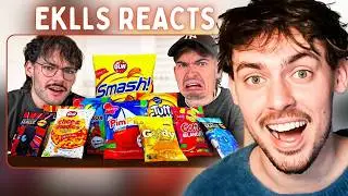 British Men Try Swedish Snacks (Reaction)