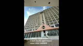 Bahria Town Karachi 1 bed studio apartment available on cash 0332 3483809 #bahriatown #karachi #sale