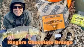 Winter Feeder Fishing With Ringers Chocolate Orange Method Micro Pellets and Chocolate Wafters