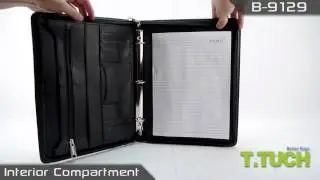 TTUCH B-9129 Goodhope Zip Around Three Ring Agenda Organizer