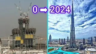 burj khalifa 0 ➡️ 2024 || Burj khalifa|| The secretes of its incredibly strong foundation