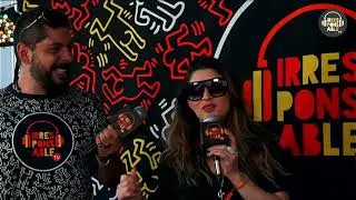 Monica Escobedo Comediante en entrevista desde Vive Latino #IrresponsableTV