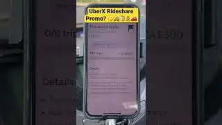 Should I Do This $300 UberX Rideshare Promo? 🤔🚗🚕🍞💰 #shorts