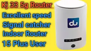 Kj33 router unlock and speed test