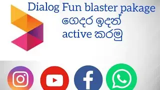 Dialog fun  blaster deta pakage active to home - sl.tech.chalindra