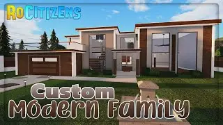RoCitizens Custom Modern Family House Tour! (Build)