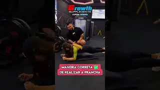 A maneira correta de fazer prancha abdominal ✅