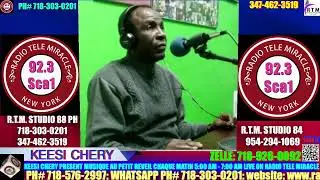 KEESI CHERY MUSIQUE AU PETIT REVEIL LIVE ON RTM. 92.3 SCA1