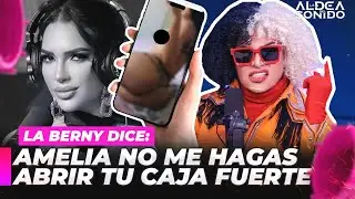 LA BERNY SE COME CON YUCA AMELIA ALC&Aacute;NTARA Y LA INTIMIDA EN PLENO PROGRAMA (LA ALDEA DEL SONIDO)
