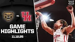 Oakland vs. #1 Houston Game Highlights | 2025-26 Big 12 Men&rsquo;s Basketball