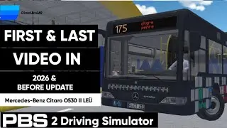 [LATE SPECIAL] PBS2 Driving Simulator | MB Citaro O530 II LE&Uuml; Voith (Soundmod by Le Joueur (Le.PLYR)