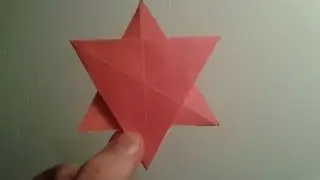 Origami Six Point Star
