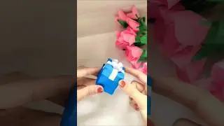DIY cute gift box 🎁❤️ #shorts creative ideas sano/ DIY paper craft