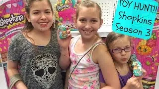 Toy Hunt!! | Shopkins Season 3 | Toy-ology
