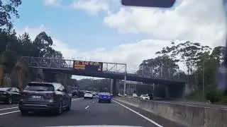 M1 Pacific Motorway NSW | Long Highway Drive Between Sydney & Central Coast - Sydney