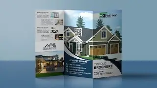 How to Design Real Estate Tri Fold Brochure in Photoshop