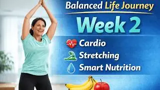 Balanced Life Journey &ndash; Week 2: Cardio, Stretching & Smart Nutrition