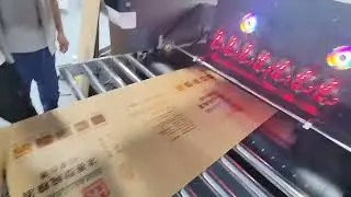 KELIER big carton digital printer cardboard printing CMYK color singlepass
