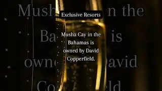 Musha Cay, Bahamas Owned by David Copperfield #shorts