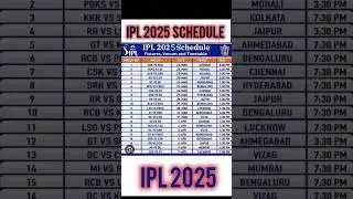 IPL match kab se suru hoga | IPL matchtime table 2026 |IPL match scheduled 2026  #shorts