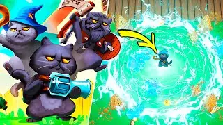 FIZERAM O GATINHO ROGUELIKE E FICOU INCR&Iacute;VEL! 9 Lives to Defend