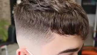 ASMR HAIRCUT - The best steps to make a perfect MID FADE 🔥 - Barber tutorial