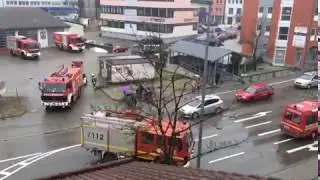 Umzug der Feuerwehr Kaufbeuren ins ehemalige Eisstadion